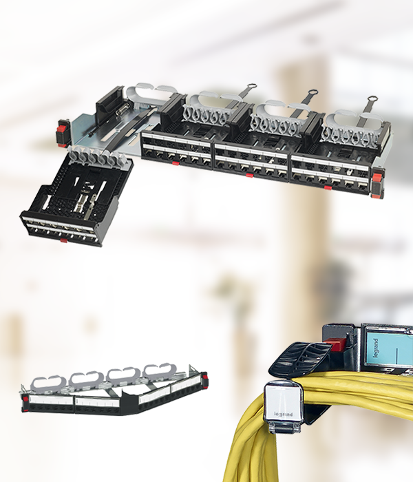 Patch Panel Cat5e 24 cổng RJ45 Legrand
